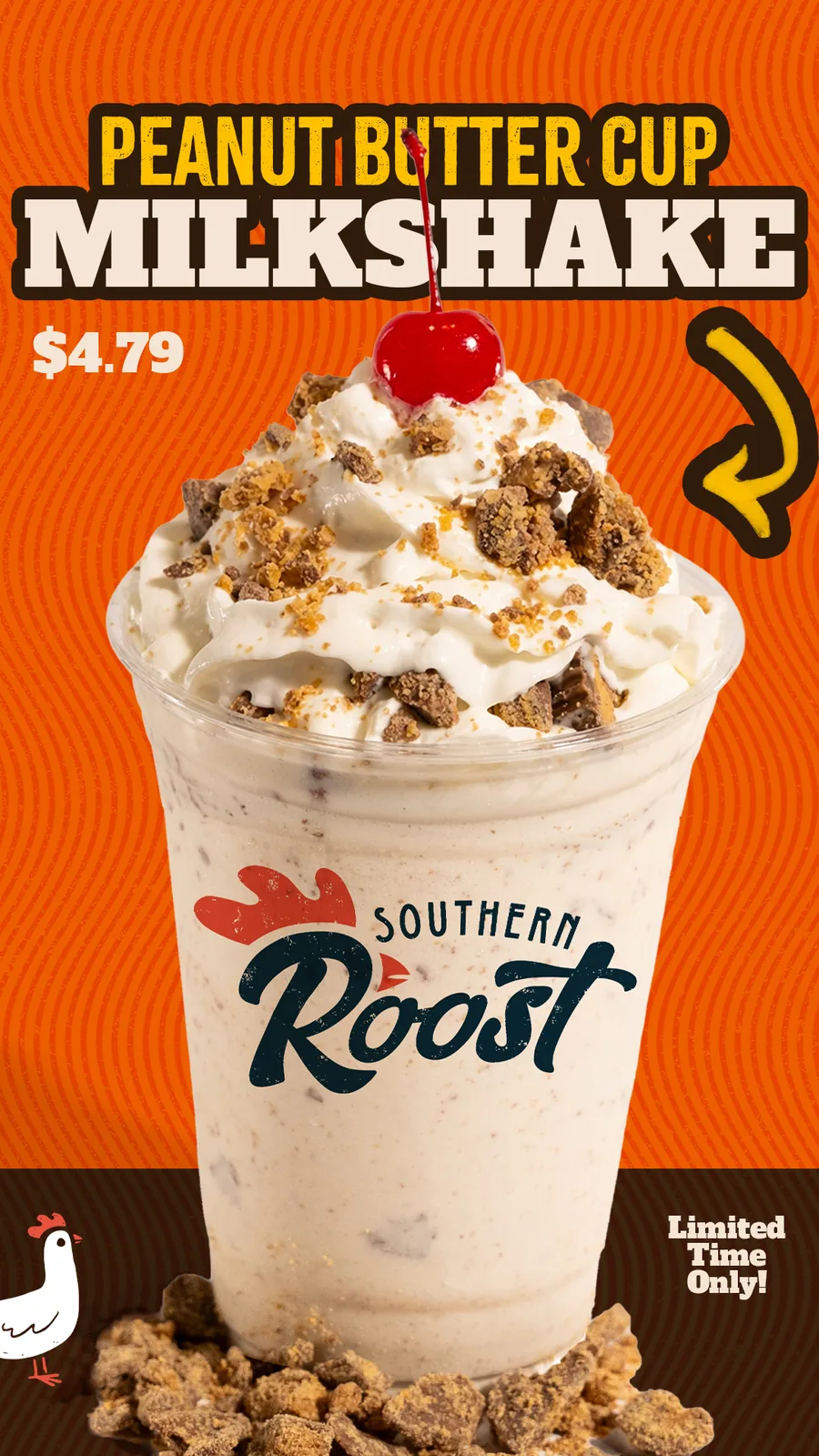 Peanut Butter Cup Milkshake digital panel